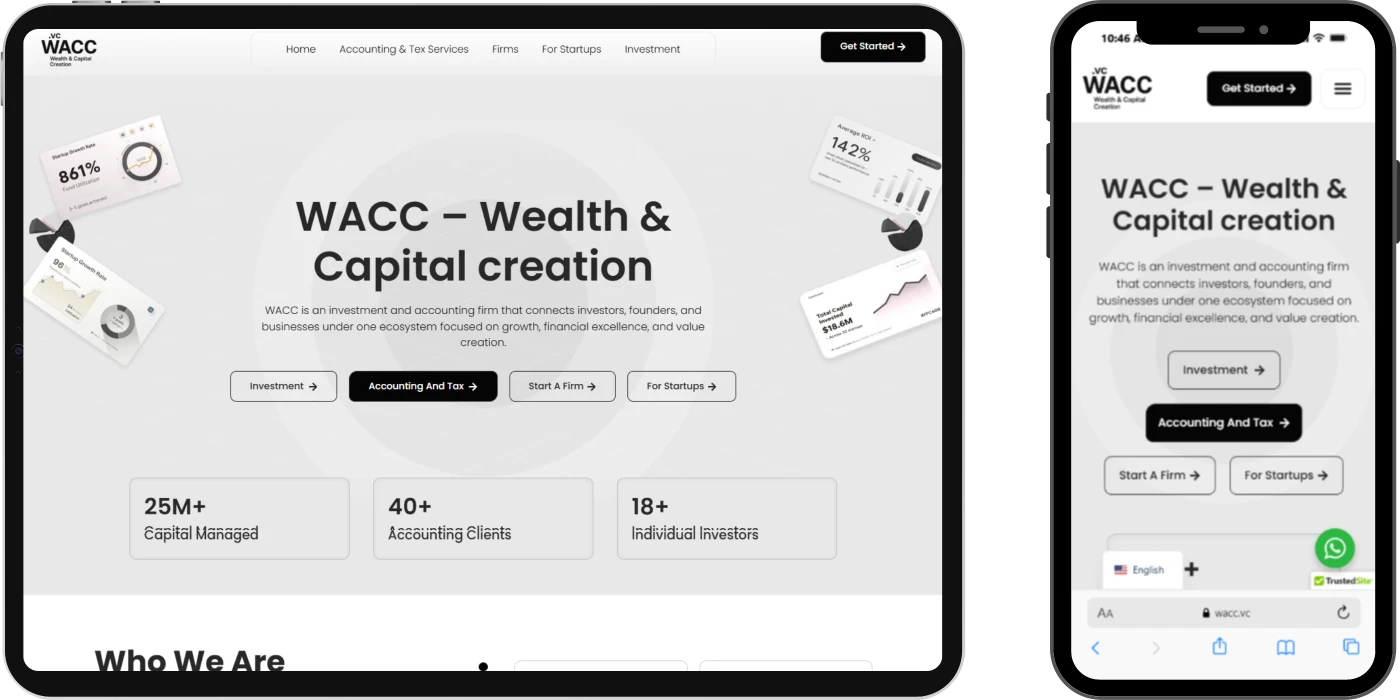 Accounting Firm Website