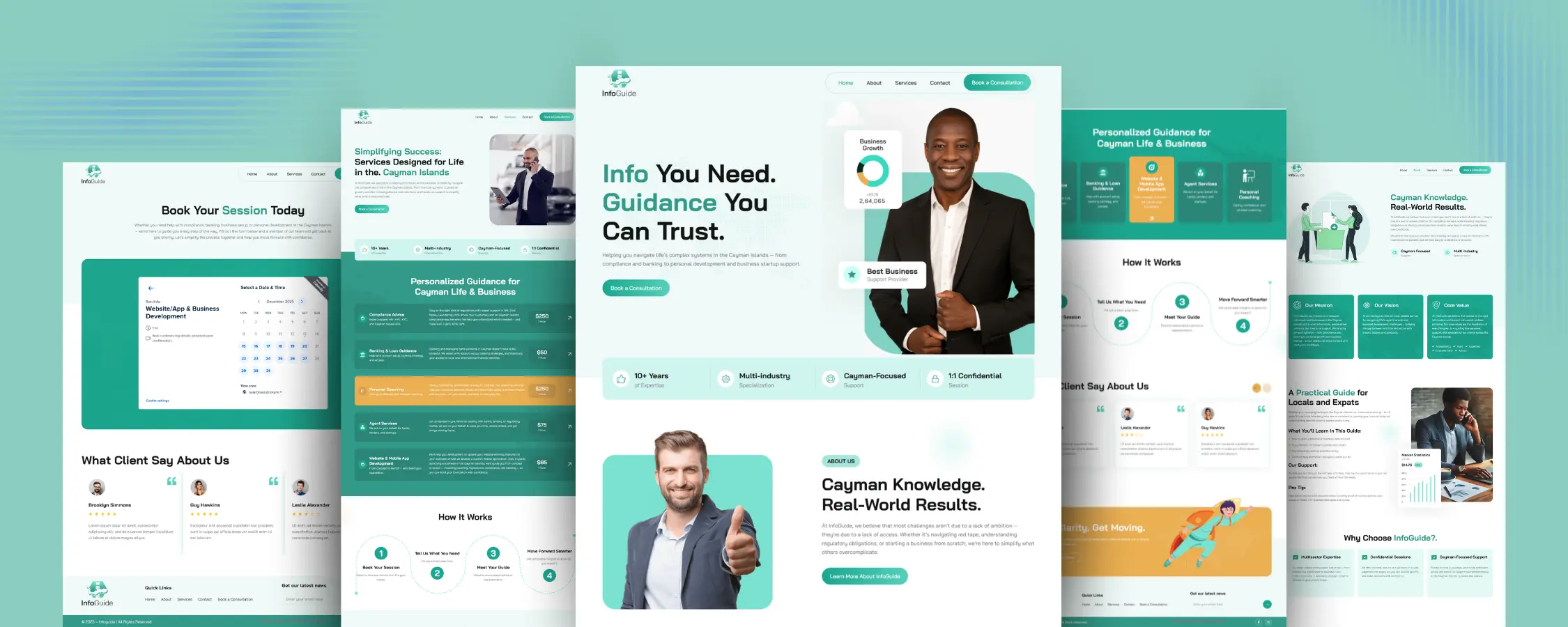 Consulting Agency Website Design