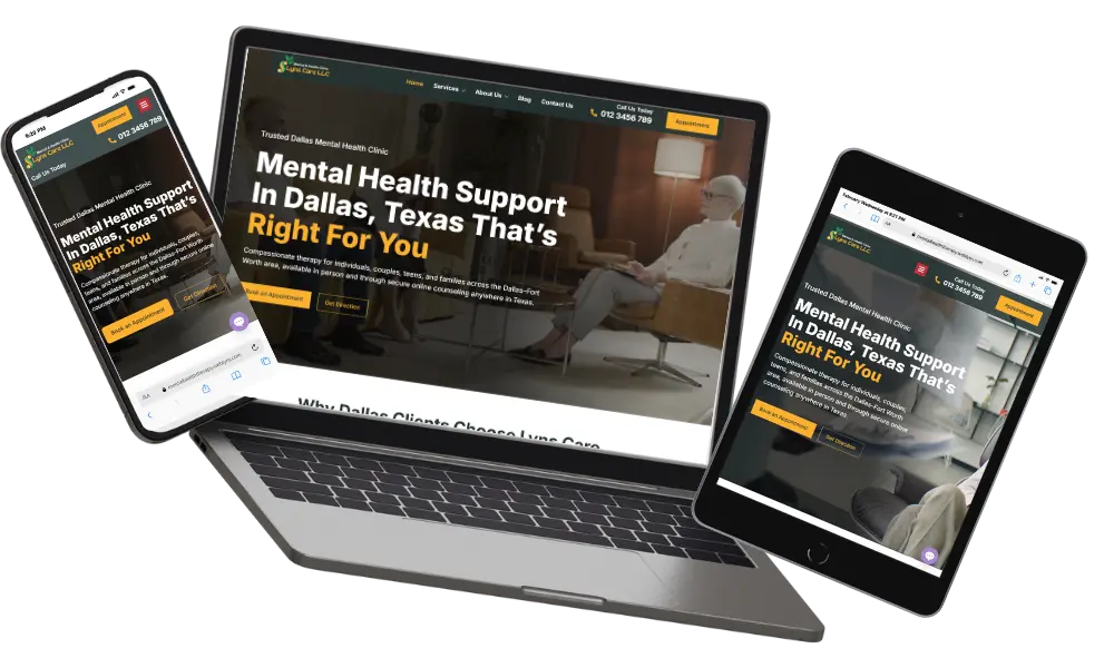 Mental Health Therapy Website